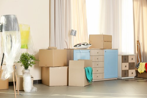 Professional furniture removals in Stepney with movers handling household items