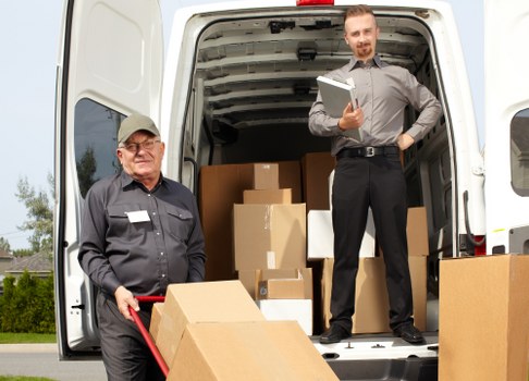 Customer raising a complaint about a removals service