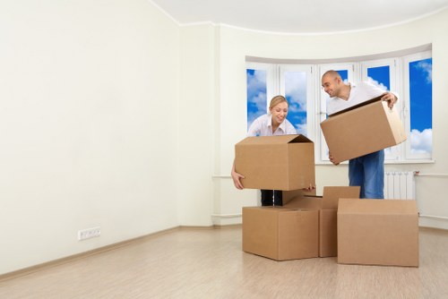 Business relocation with a man and van service in Stepney