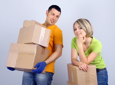 Secure storage and moving equipment for Stepney removals