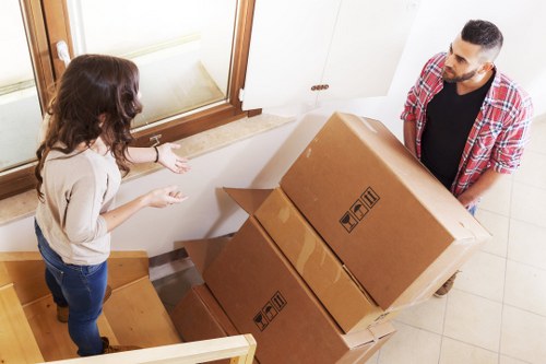 House removal services in Stepney with careful furniture transport